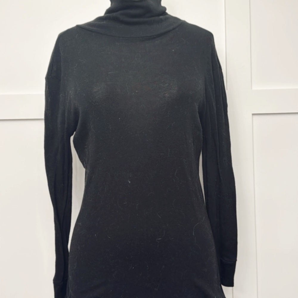 AG Adriano Goldschmied Charcoal Turtleneck Sweater